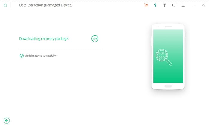 download recovery package for your broken android