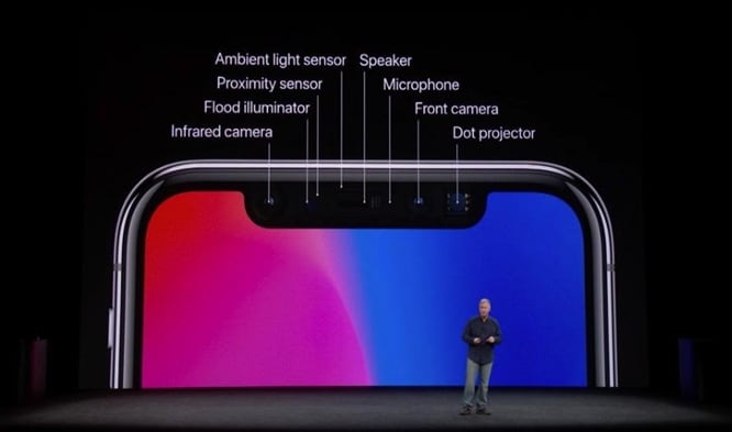 face id on iPhone x