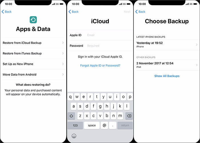 how to recover text messages from icloud without computer