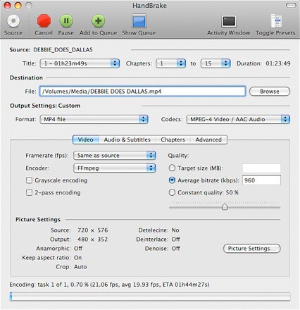 handbrake vob to mp4 converter