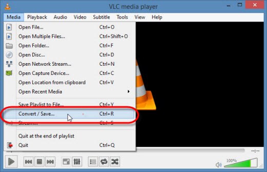 convert mp4 to wmv vlc